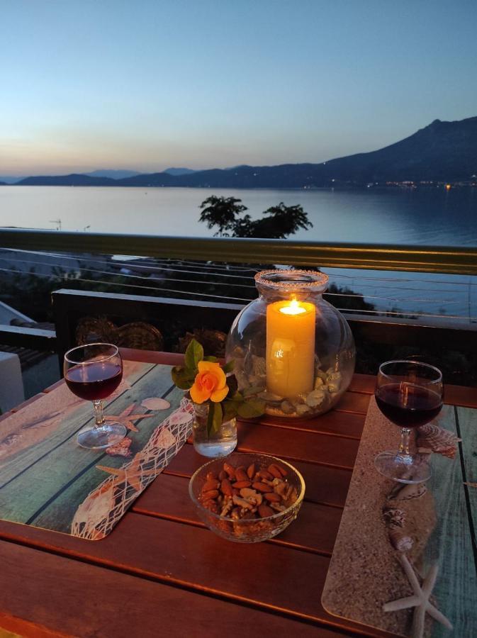 Apartamento Seaside Sunset Corinto Exterior foto